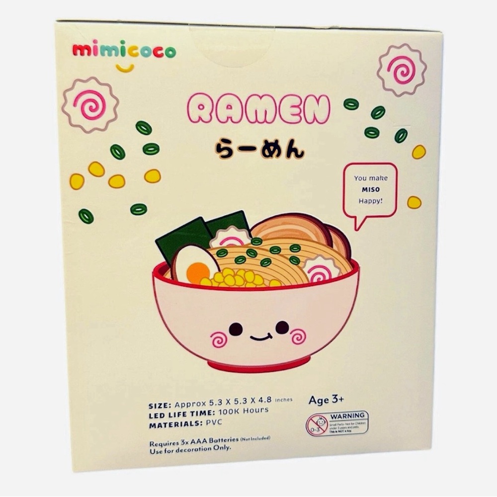 Mimicoco Mood light RAMEN Bowl - Wireless Warm White Nightlight - Picture 5 of 9